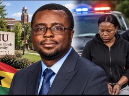 US-Based Ghanaian Professor Kofi Akamani Shot Dead in Illinois; Wife Charged
